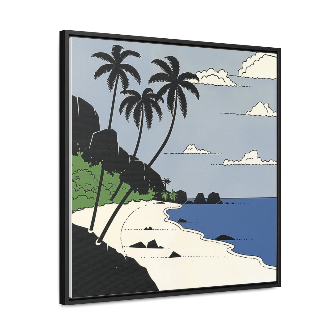 Modern Seychelles Art, Seychelles Print, Unique Seychelles Art, Seychelles Africa Gift, Travel Poster, Housewarming Gift