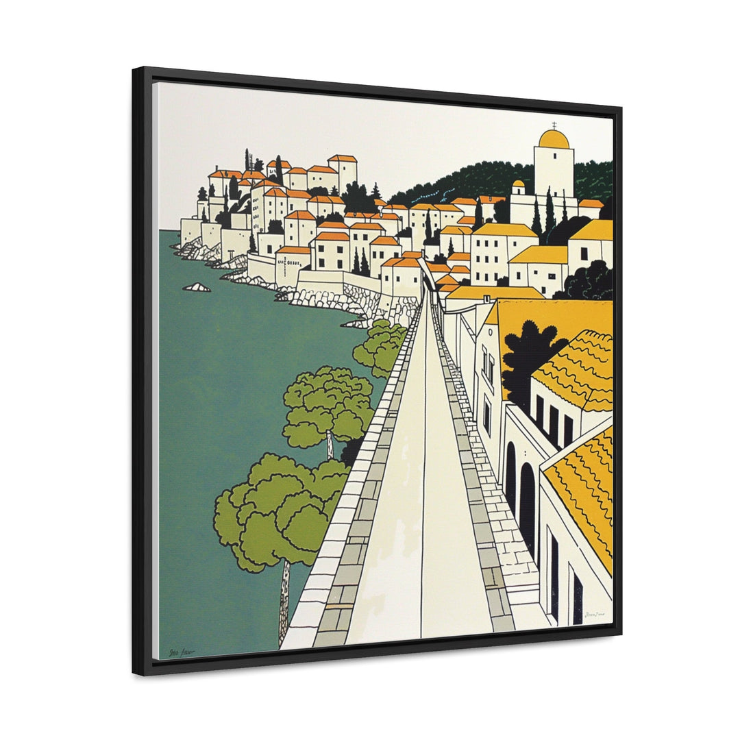 Modern Croatia Art, Croatia Print, Unique Croatia Art, Croatia Gift, Travel Poster, Housewarming Gift