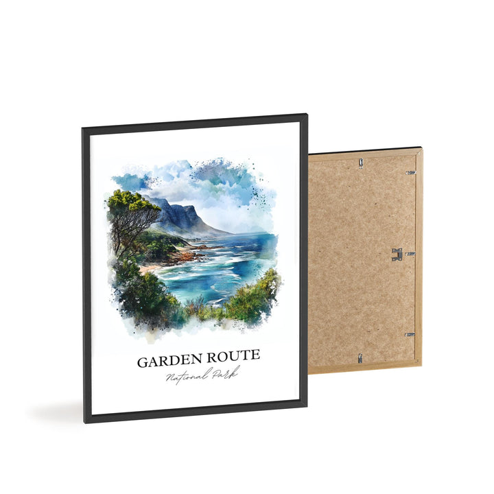 Garden Route National Park Art, South Africa Print, Garden Route National Park Gift, Travel Print, Travel Poster, Housewarming Gift