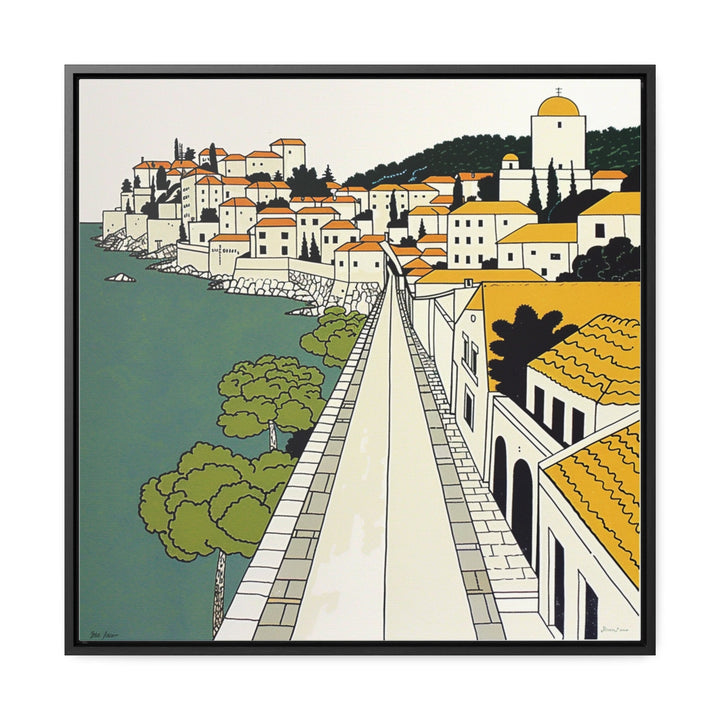Modern Croatia Art, Croatia Print, Unique Croatia Art, Croatia Gift, Travel Poster, Housewarming Gift
