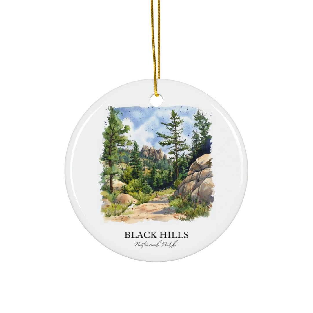 Black Hills Ornament: Unique South Dakota Souvenir, Black Hills Xmas Decor, and Authentic Black Hills National Park Gift