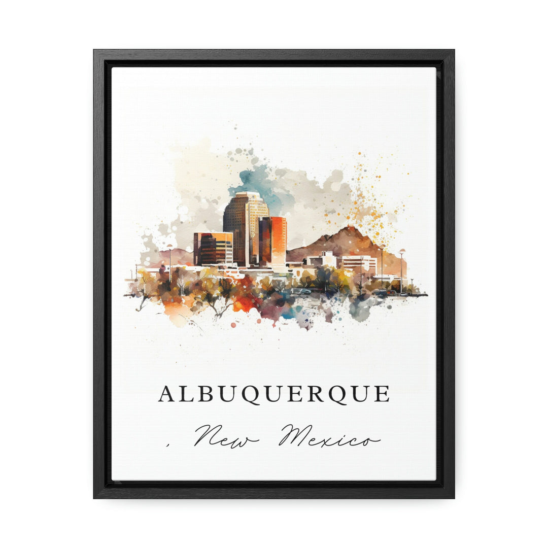 Albuquerque Wall Art - New Mexico Print