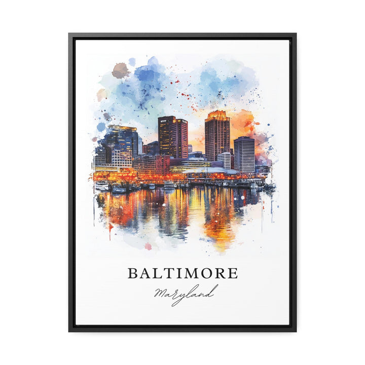 Baltimore Wall Art - Maryland Print