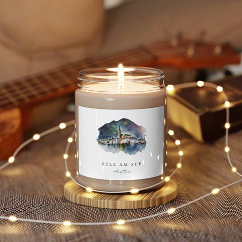 Zell am See, Austria Scented Soy Candle, 9oz