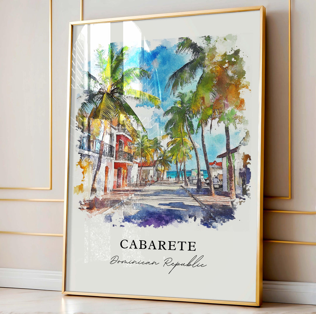 Cabarete Wall Art, Dominican Republic Print