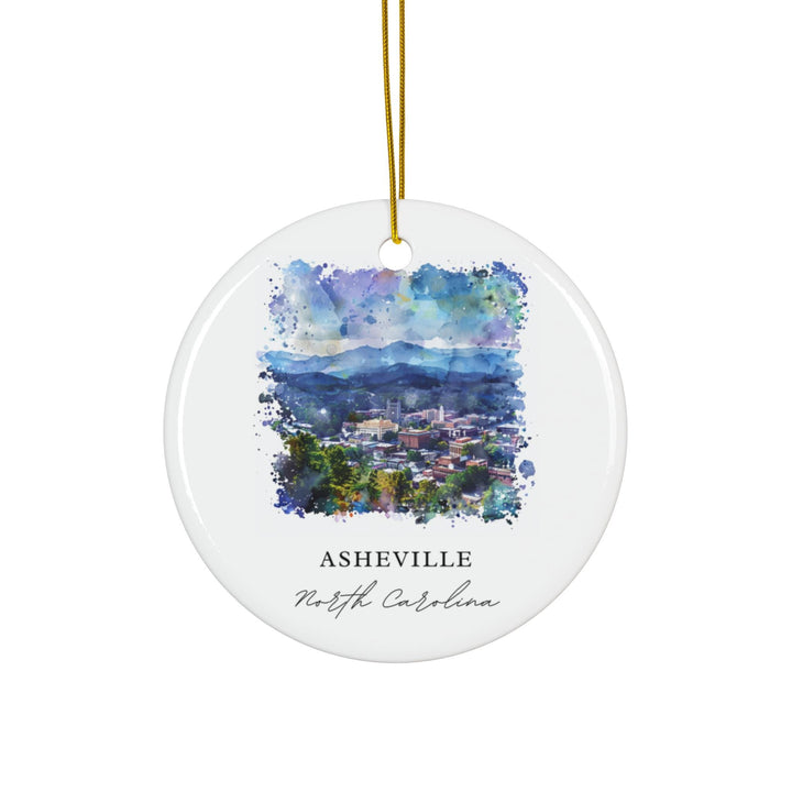 Asheville, North Carolina Christmas Ornament