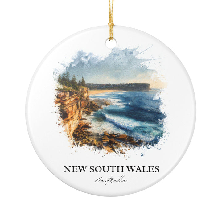 New South Wales Ornament: Unique Australia Souvenir, NSW Xmas Decor, and Authentic New South Wales Gift