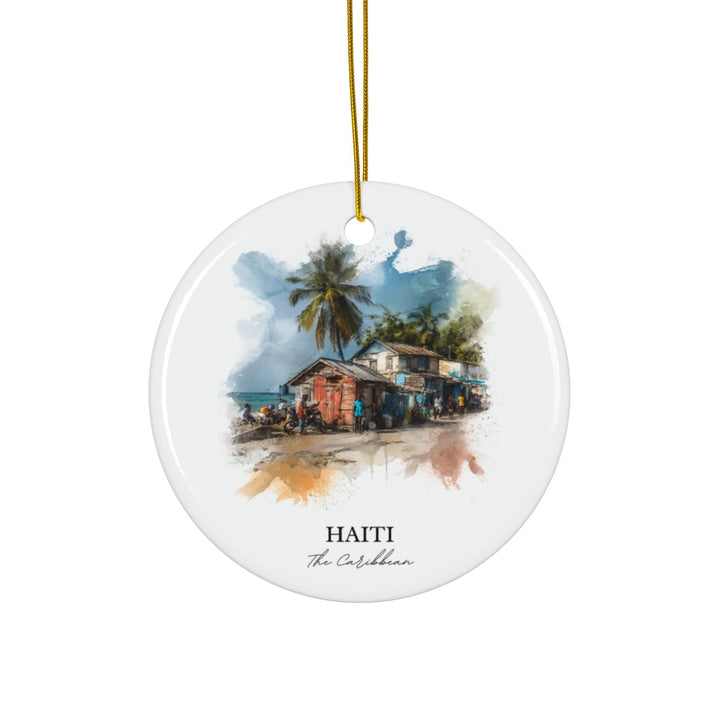 Haiti Ornament: Unique Haiti Souvenir, Haiti Xmas Decor, and Authentic Haiti Gift