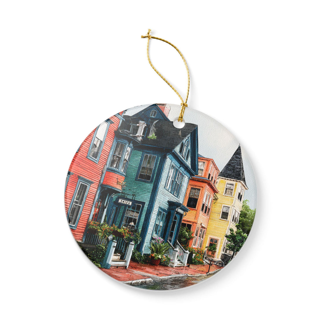 Newport, Rhode Island Ornament: Unique Newport Rhode Island Souvenir, Newport Xmas Decor, and Authentic Newport RI Gift