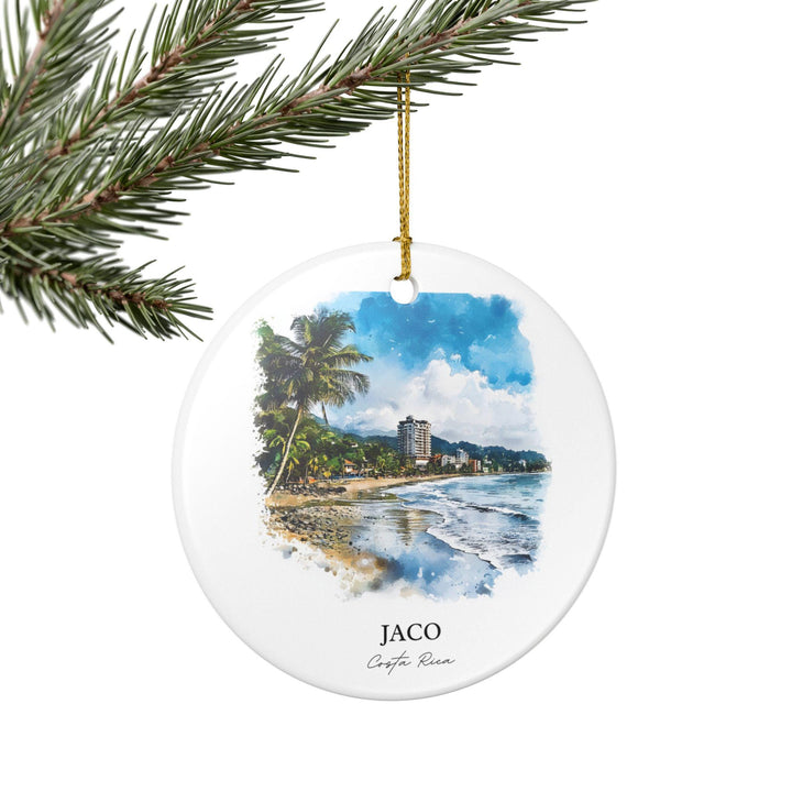 Jaco Costa Rica Ornament: Unique Jaco Souvenir, Jaco CR Xmas Decor, and Authentic Jaco Costa Rica Gift