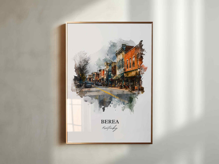 Berea, Kentucky – Watercolor Art Print