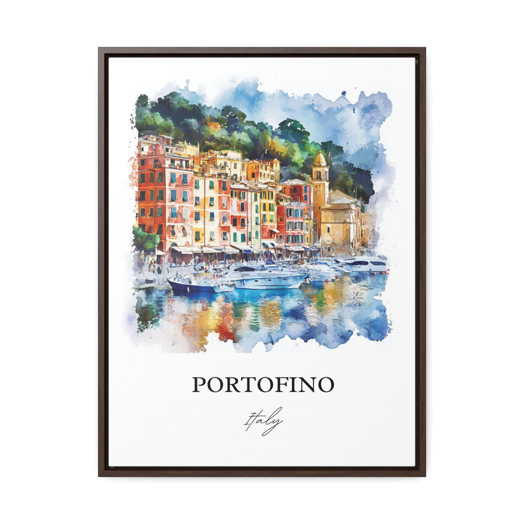 Portofino, Italy – Watercolor Art Print