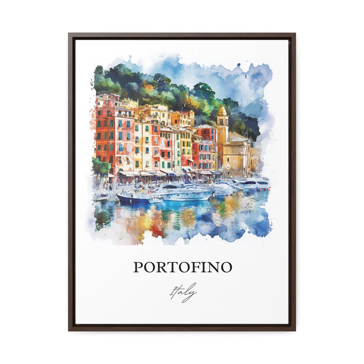 Portofino, Italy – Watercolor Art Print