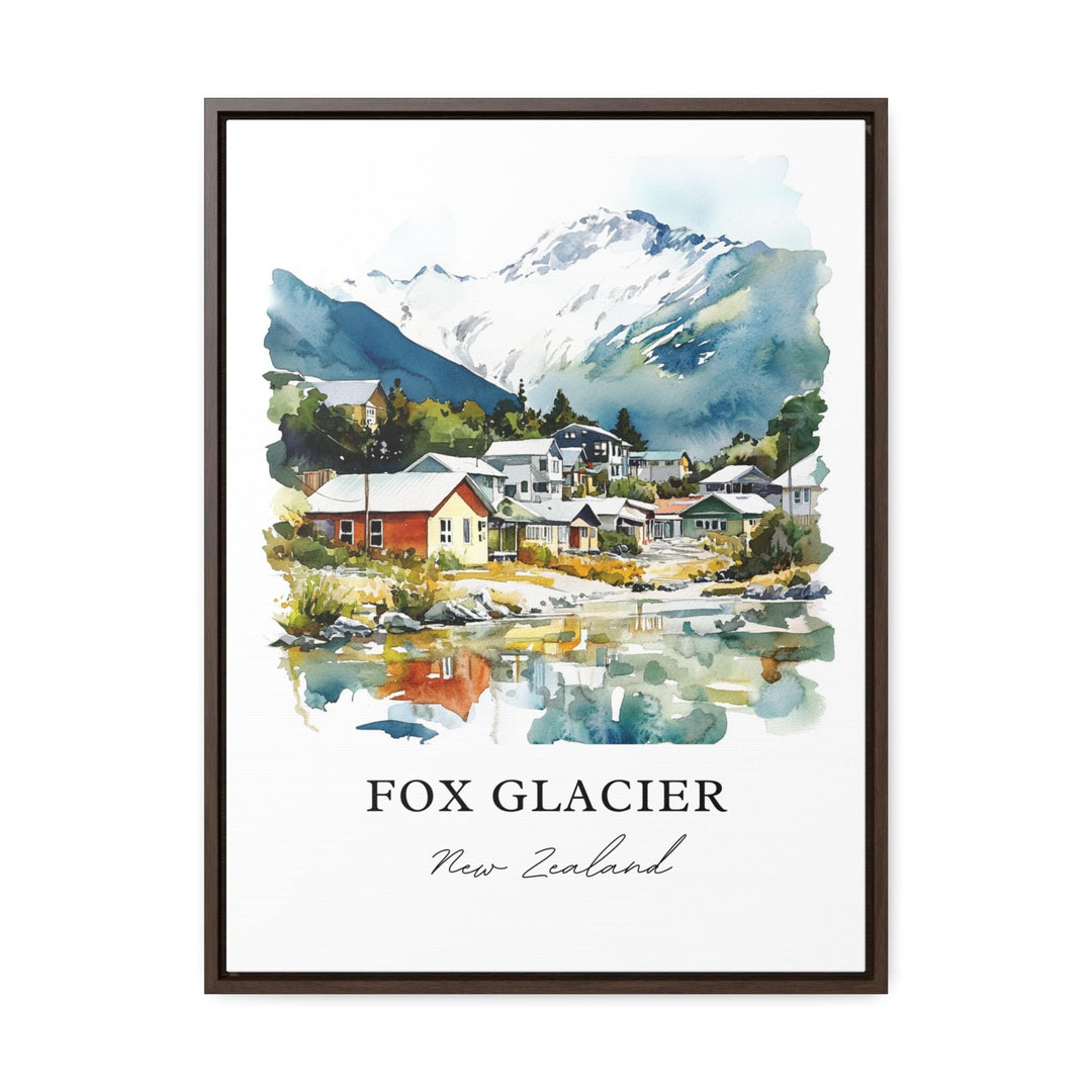 Fox Glacier Wall Art - South Island New Zealand Print