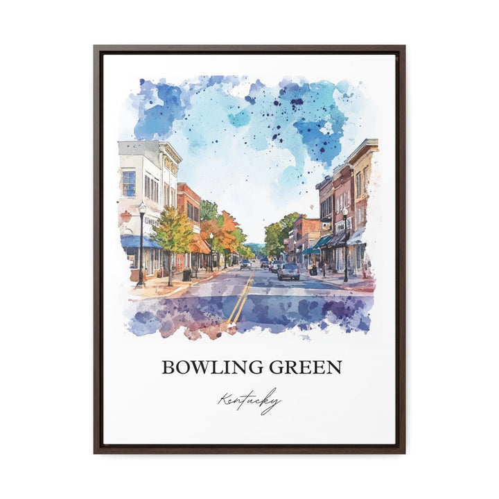 Bowling Green Wall Art, Bowling Green KY Print, Warren County Artwork, Bowling Green KY Gift, Travel Print, Travel Poster, Housewarming Gift