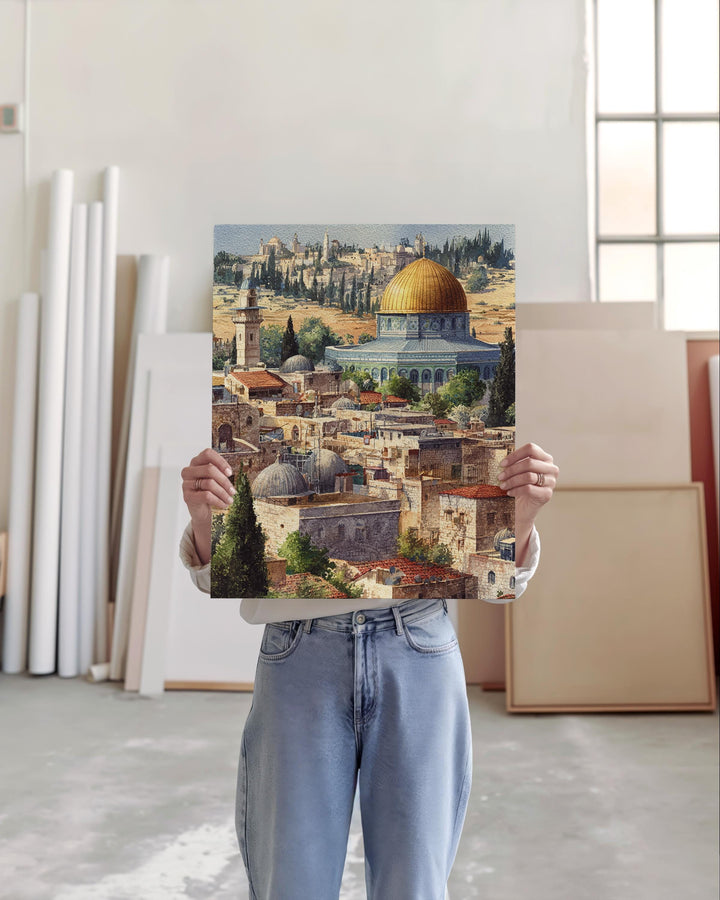 Jerusalem, Israel – Watercolor Art Print