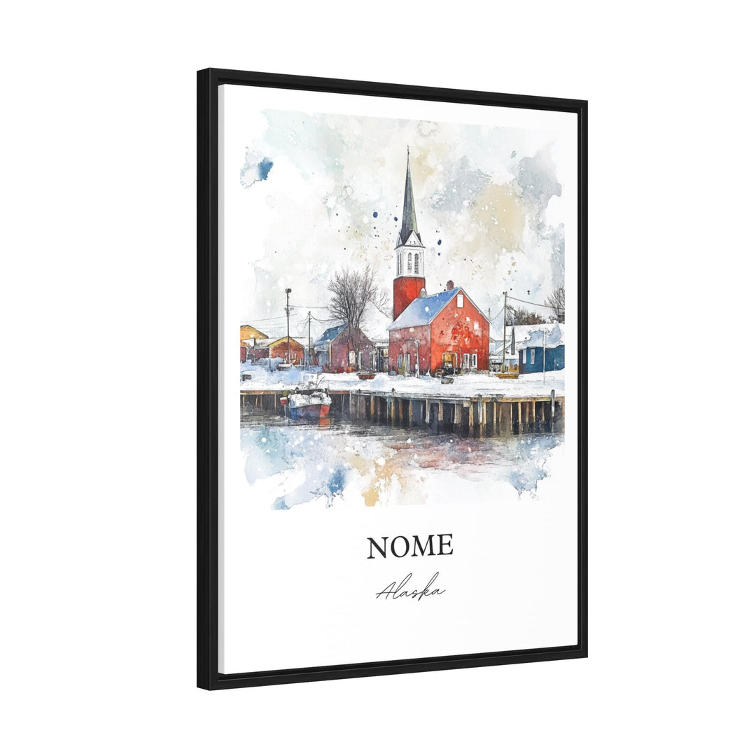 Nome AK Wall Art - Alaska Print