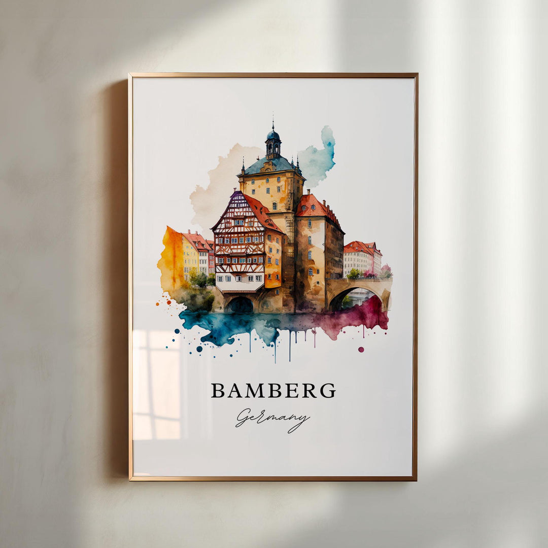 Bamberg Wall Art - Germany Print