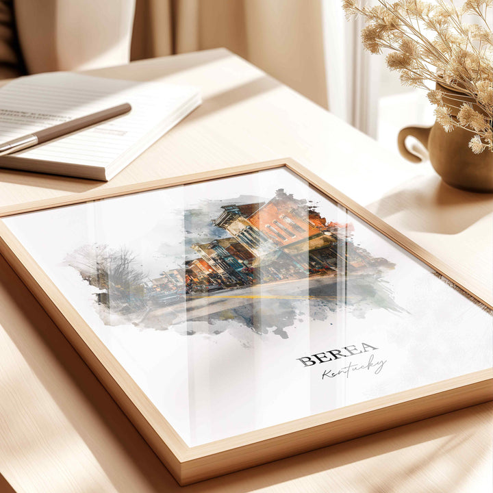 Berea, Kentucky – Watercolor Art Print