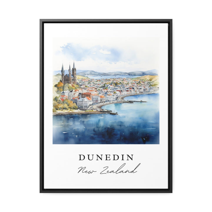 Dunedin New Zealand wall art - NZ, Dunedin poster, Dunedin Wedding gift, Birthday present, Custom Text, Personalized Gift