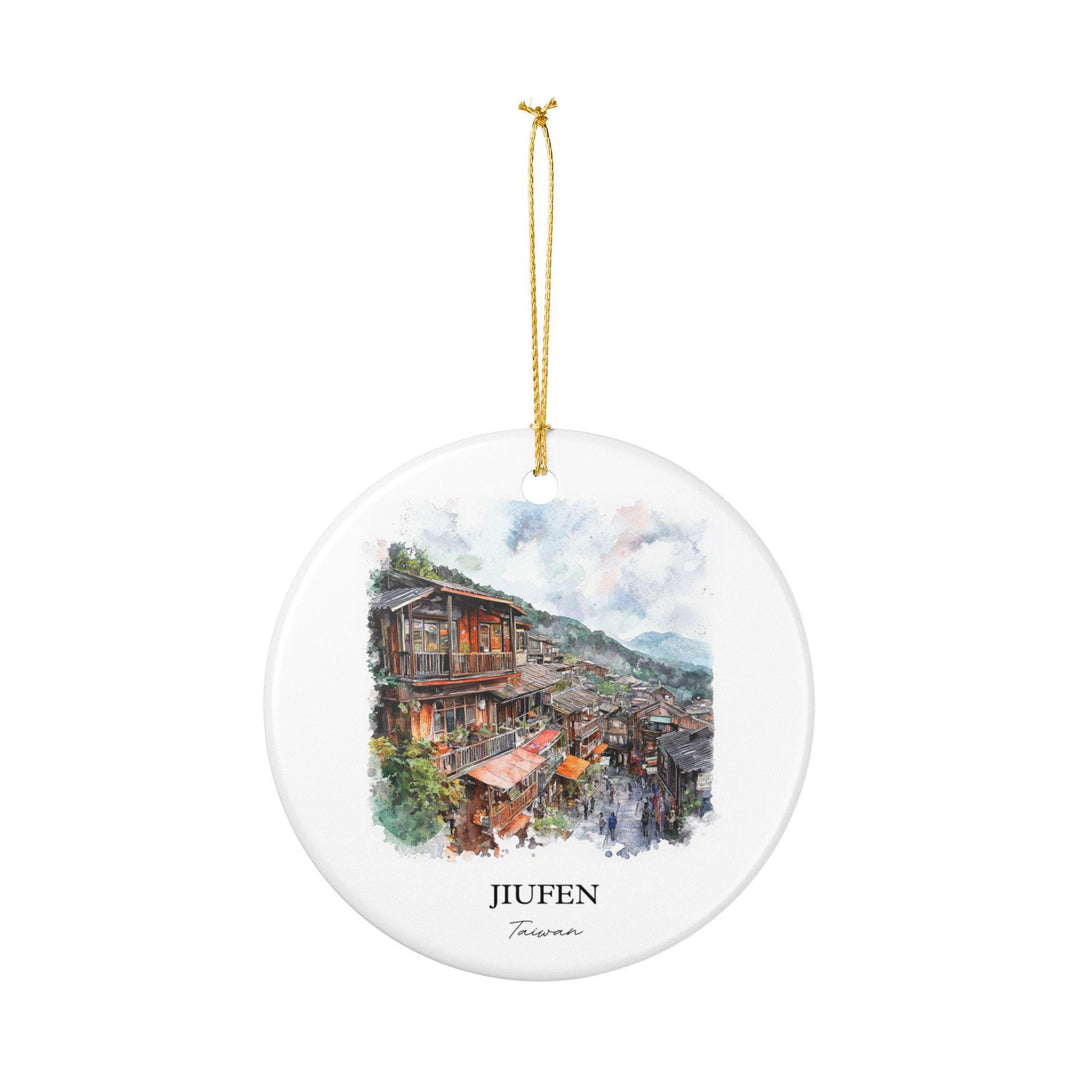 Jiufen Taiwan Ornament: Unique Jiufen Souvenir, Jiufen Xmas Decor, and Authentic Jiufen Taiwan Gift