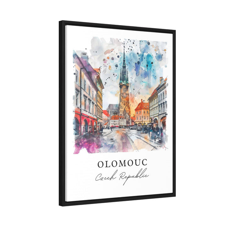 Olomouc Art Print, Czech Republic Print, Olomouc Wall Art, Moravia Gift, Travel Print, Travel Poster, Travel Gift, Housewarming Gift