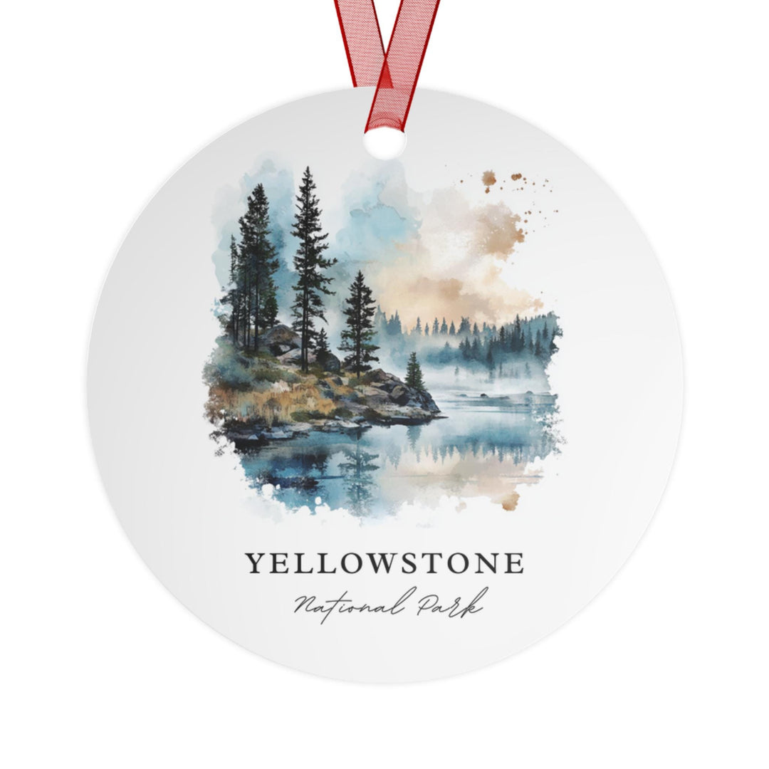 Yellowstone Ornament: Unique Wyoming Souvenir, Yellowstone Xmas Decor, and Authentic Yellowstone National Park Gift