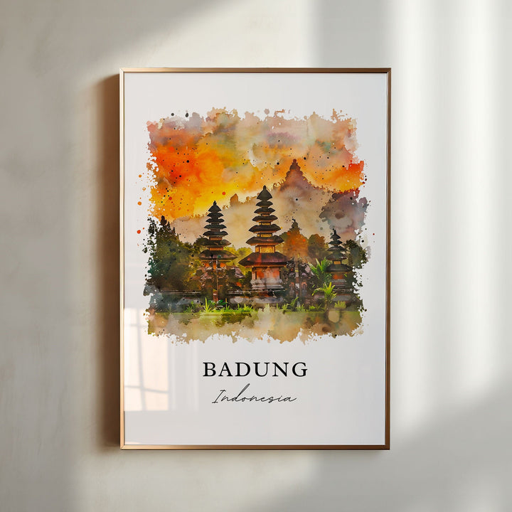 Badung Wall Art - Indonesia Print