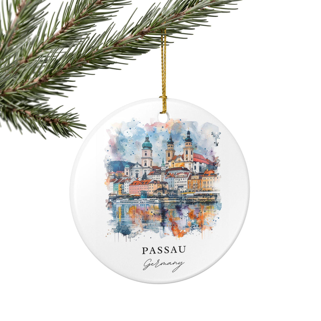 Passau Germany Ornament: Unique Passau Souvenir, Passau Xmas Decor, and Authentic Passau Germany Gift