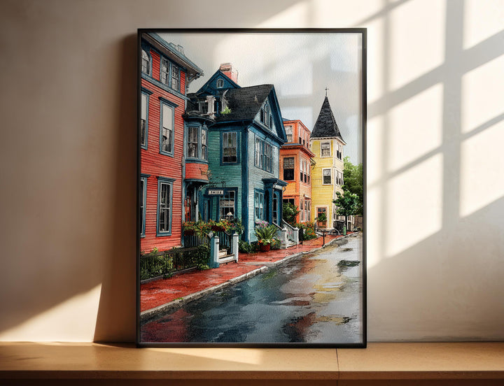 Newport, Rhode Island – Watercolor Art Print