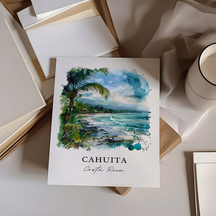 Cahuita Wall Art - Costa Rica Print