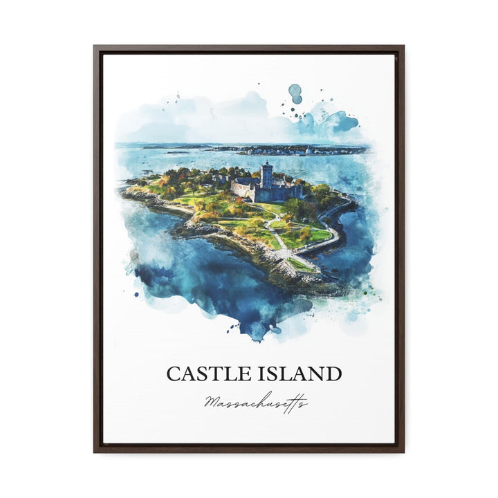 Castle Island Boston Wall Art - Massachusetts Print