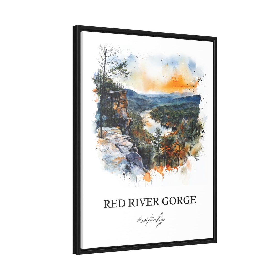 Red River Gorge, Kentucky – Watercolor Art Print