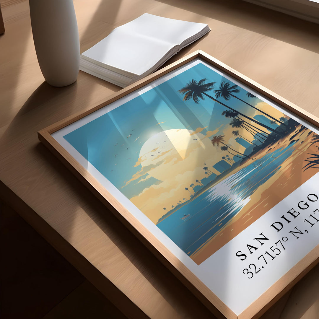 San Diego CA Wall Art - California Print