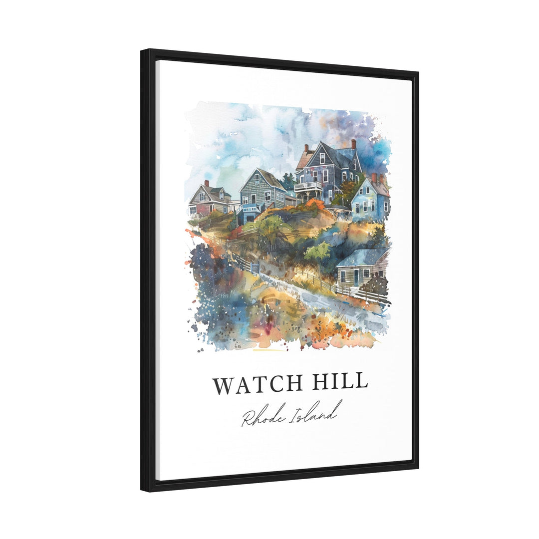 Watch Hill RI Wall Art, Westerly RI Print, Watch Hill Watercolor, Watch Hill RI Gift,