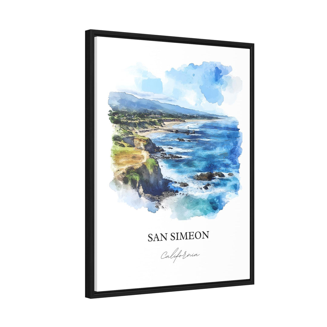 San Simeon Wall Art - California Print