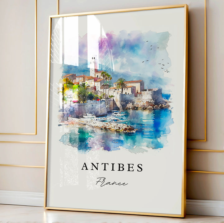 Antibes Wall Art - France Print