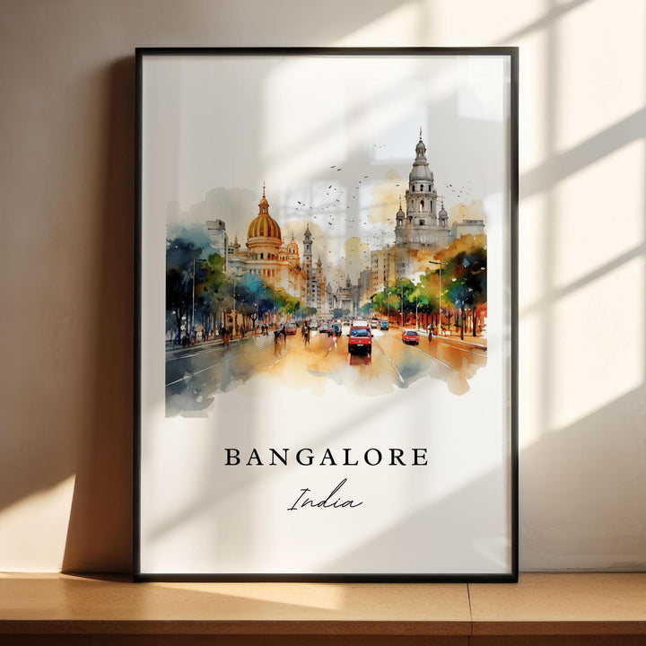 Bangalore Wall Art - Karnatak India Print