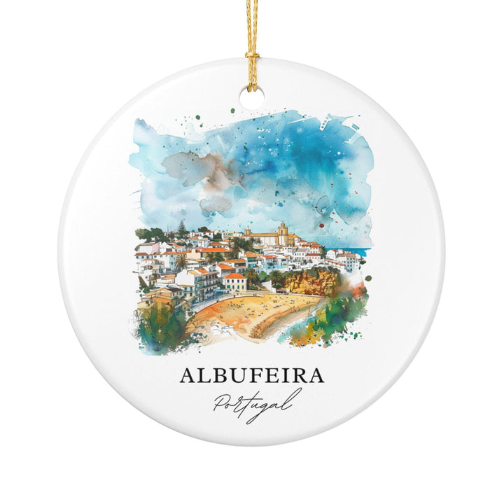 Albufeira Ornament: Unique Albufeira Souvenir, Albufeira Xmas Decor, and Authentic Albufeira Portugal Gift