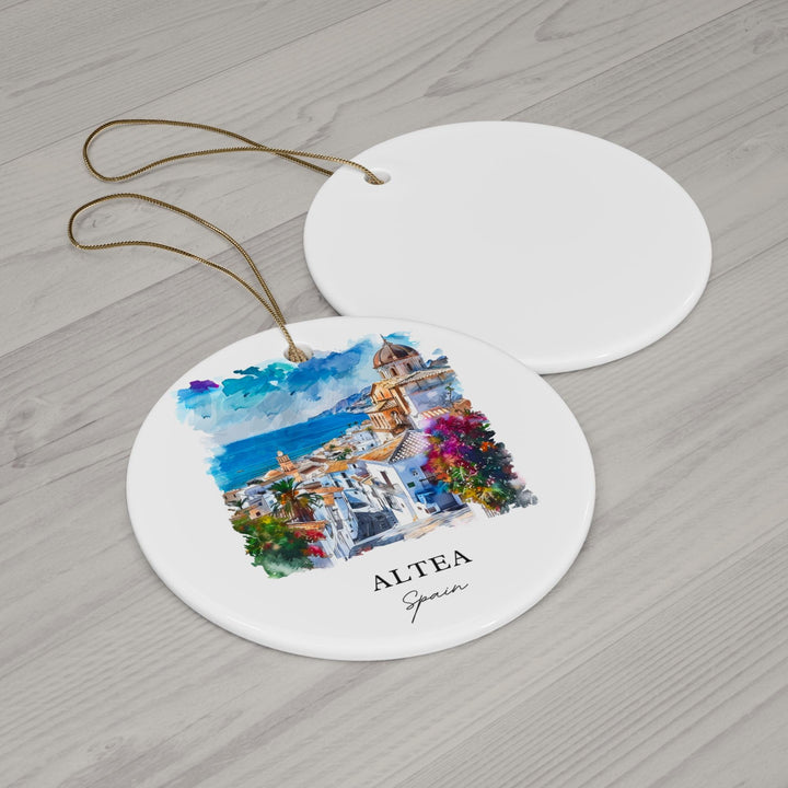 Altea, Spain Christmas Ornament