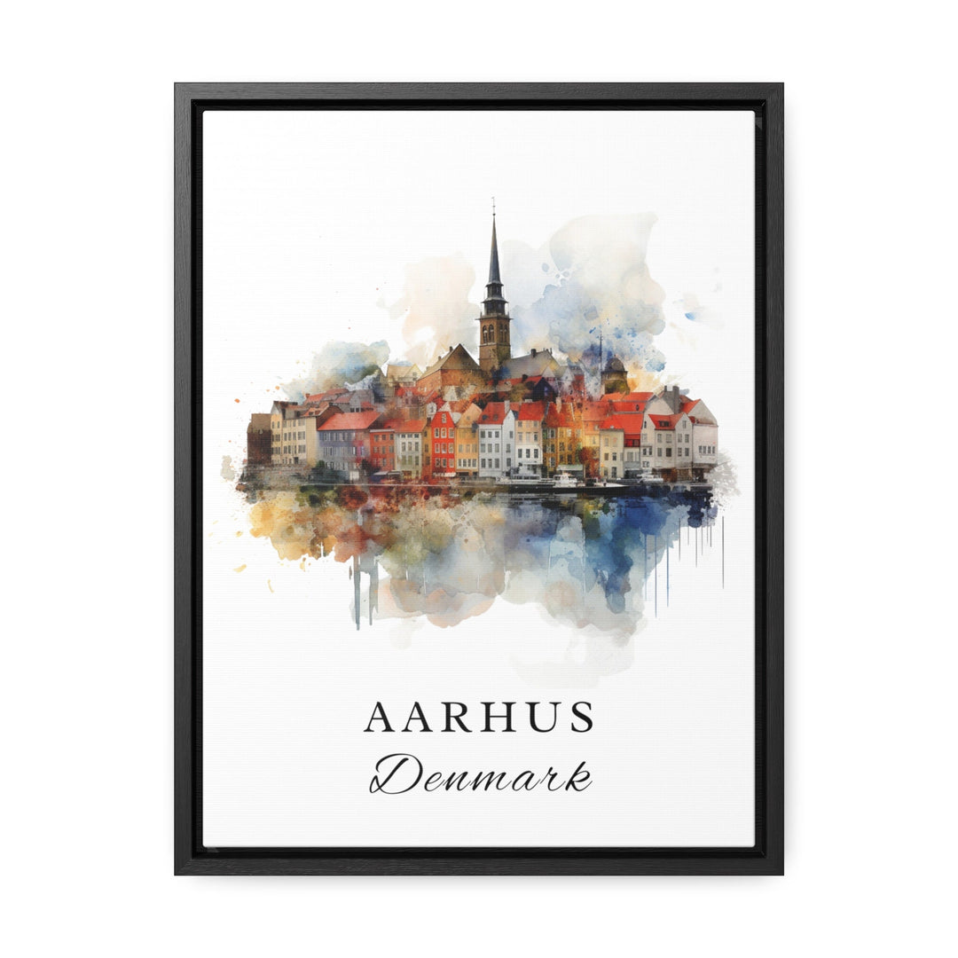 Aarhus Wall Art - Denmark Print