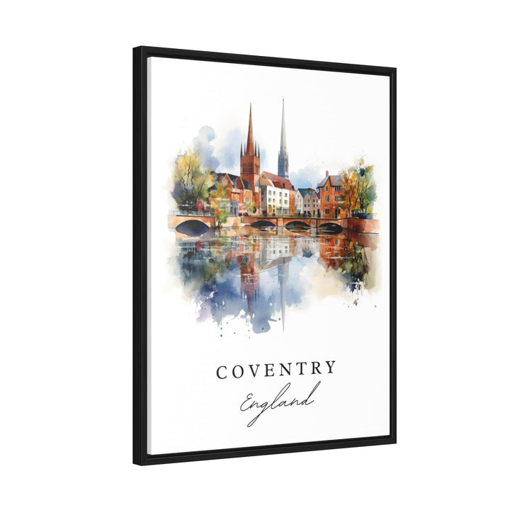 Coventry England Wall Art - West Midlands Print