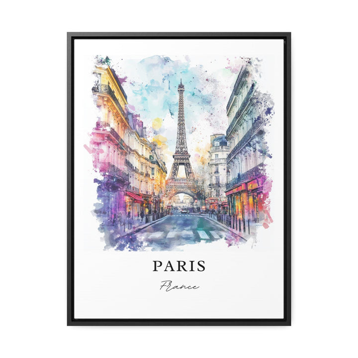 Paris Watercolor Art, Paris France Print, Eiffel Tower Watercolor Art, Paris France Gift, Travel Print, Travel Poster, Housewarming Gift