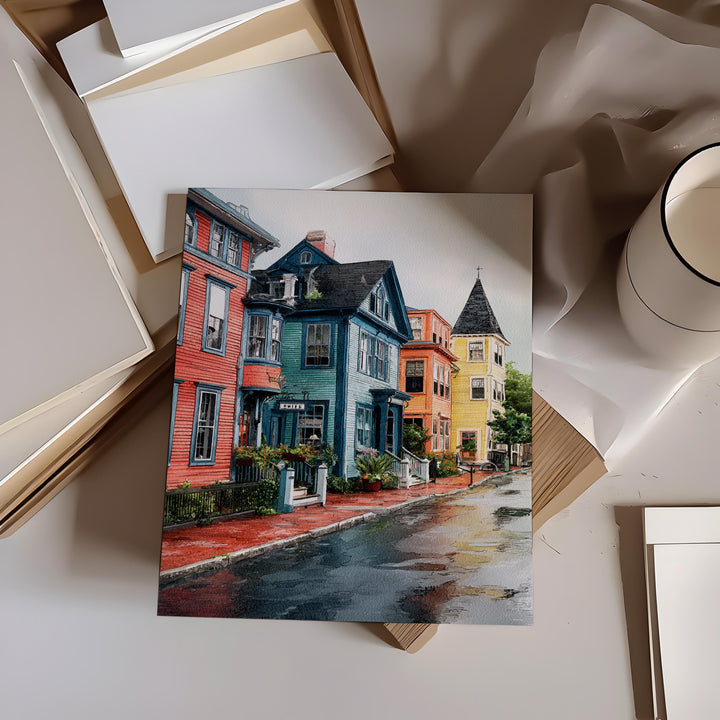 Newport, Rhode Island – Watercolor Art Print