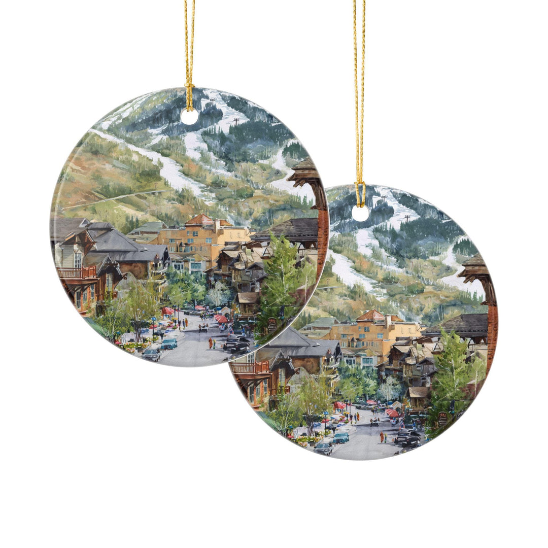 Park City UT Ornament: Unique Park City Souvenir, Park City Xmas Decor, and Authentic Park City Utah Gift