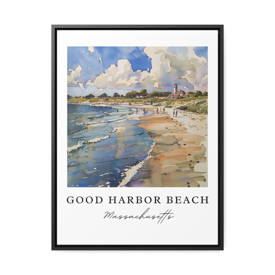 Good Harbor Beach Art, Gloucester MA Print, Gloucester MA Wall Art, Gloucester MA Gift, Travel Poster, Travel Gift, Housewarming Gift