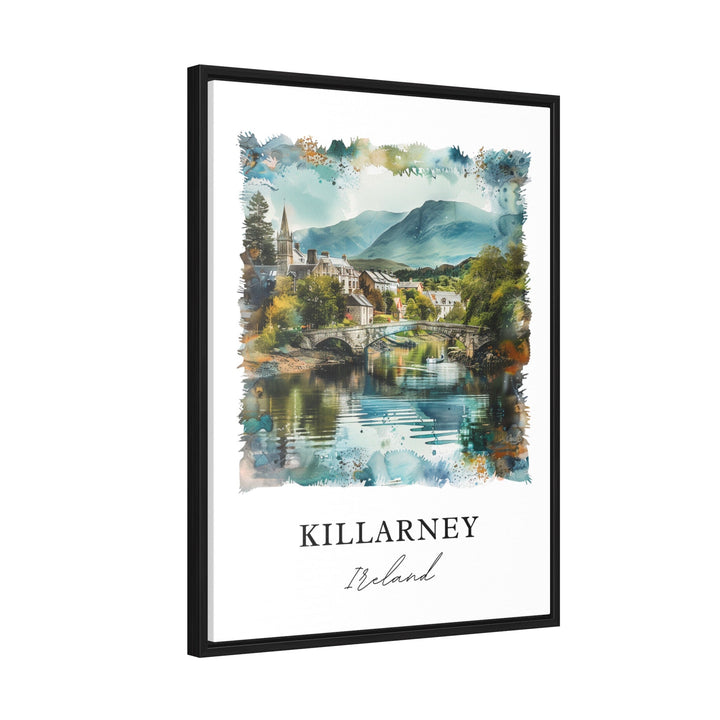 Killarney Ireland Wall Art, Killarney Ireland Print, Killarney Watercolor, Killarney Gift,