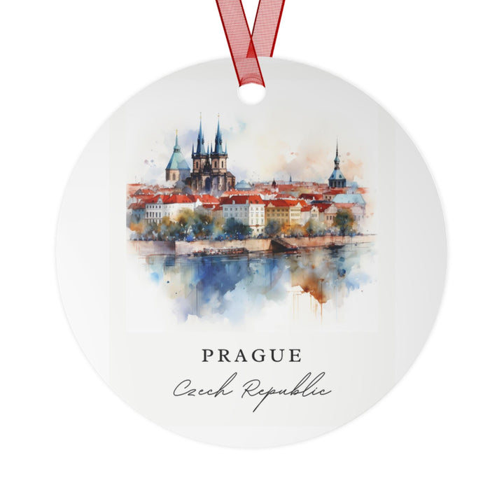 Prague Ornament: Unique Prague Souvenir, Czech Republic Xmas Decor, and Authentic Prague Czechia Gift