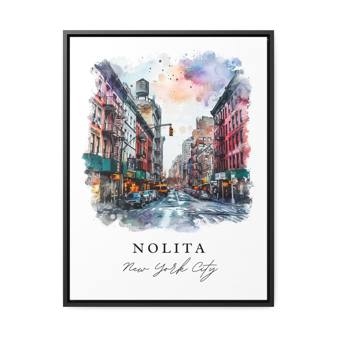 Nolita NYC wall art - Downtown Manhattan, Nolita print, Nolita NYC Wedding gift, Birthday present, Custom Text, Perfect Gift