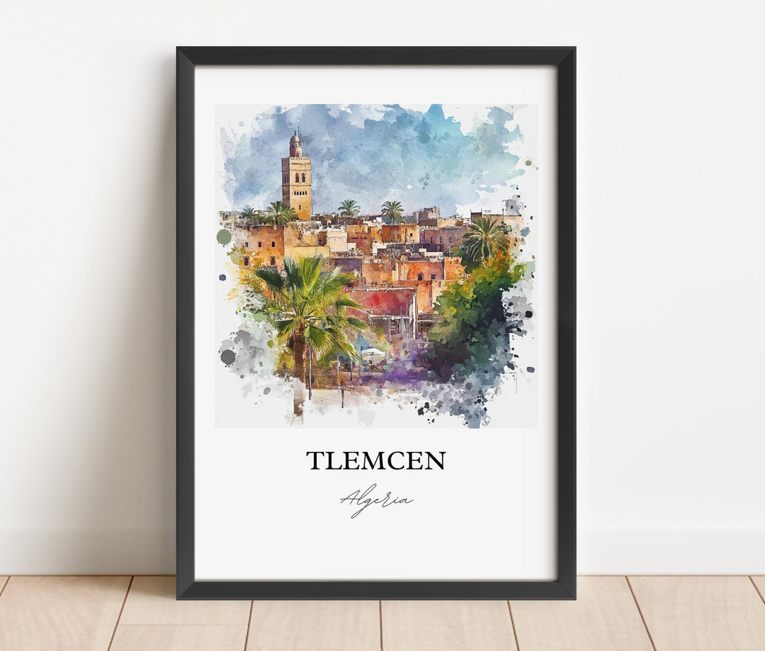 Tlemcen Wall Art - Algeria Print